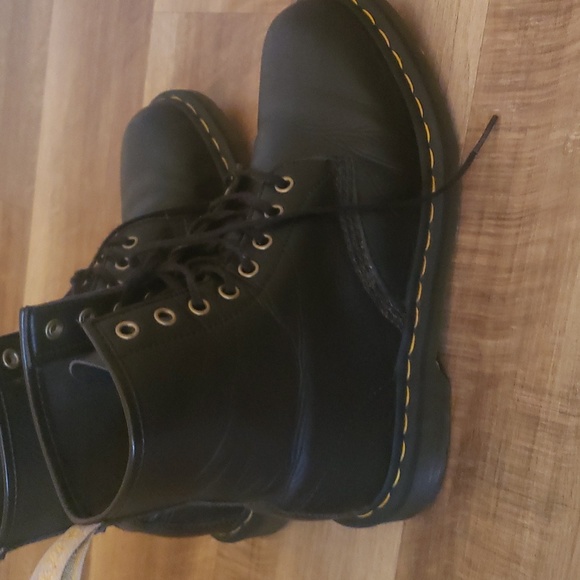 Doc martens unisex black boots - Picture 1 of 8